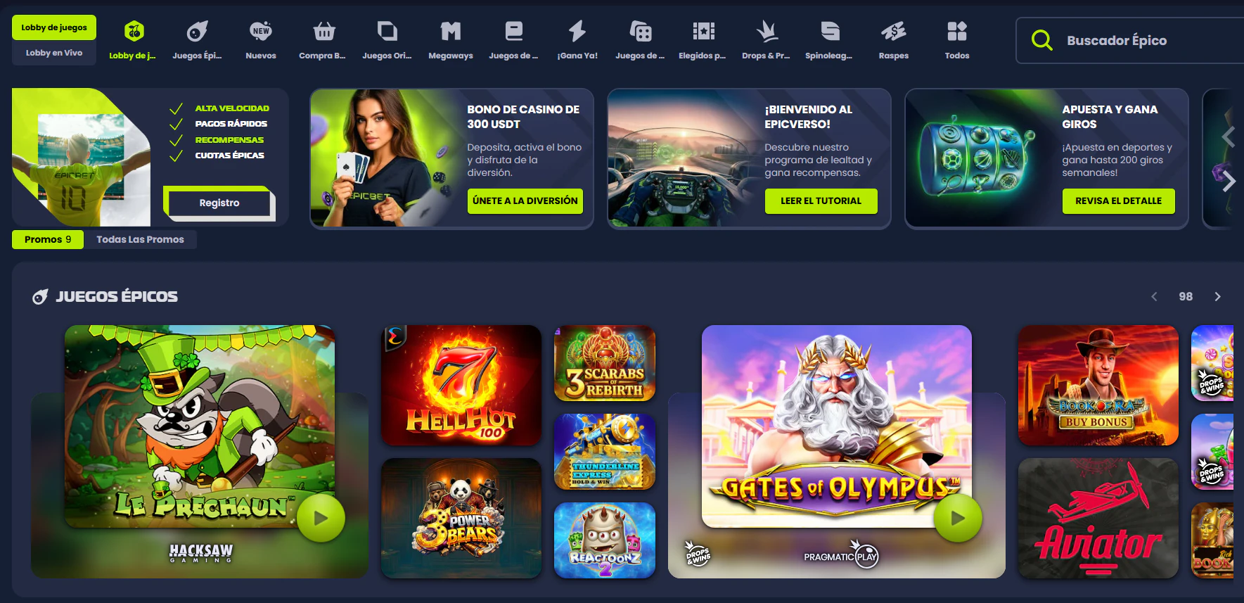 Epicbet Casino ES
